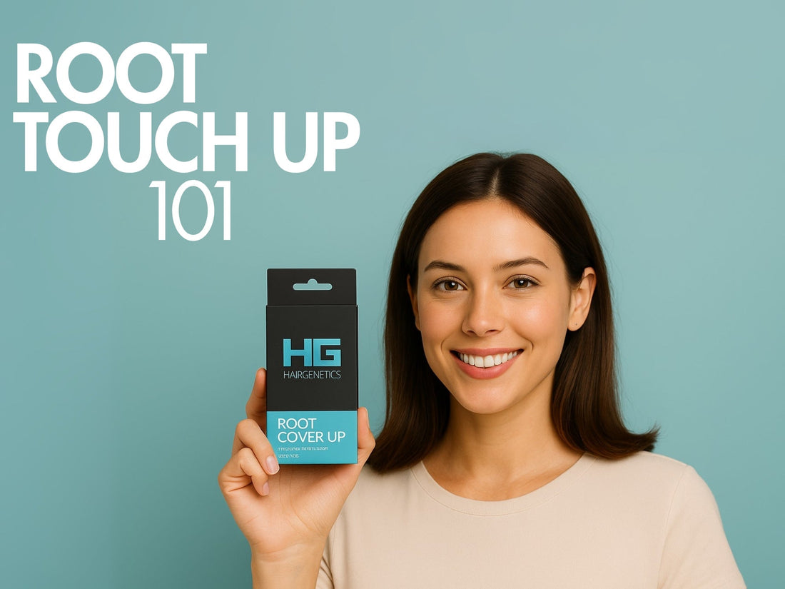 Root Touch-Up 101 | Cover Grey Roots at Home | Hair Genetics
