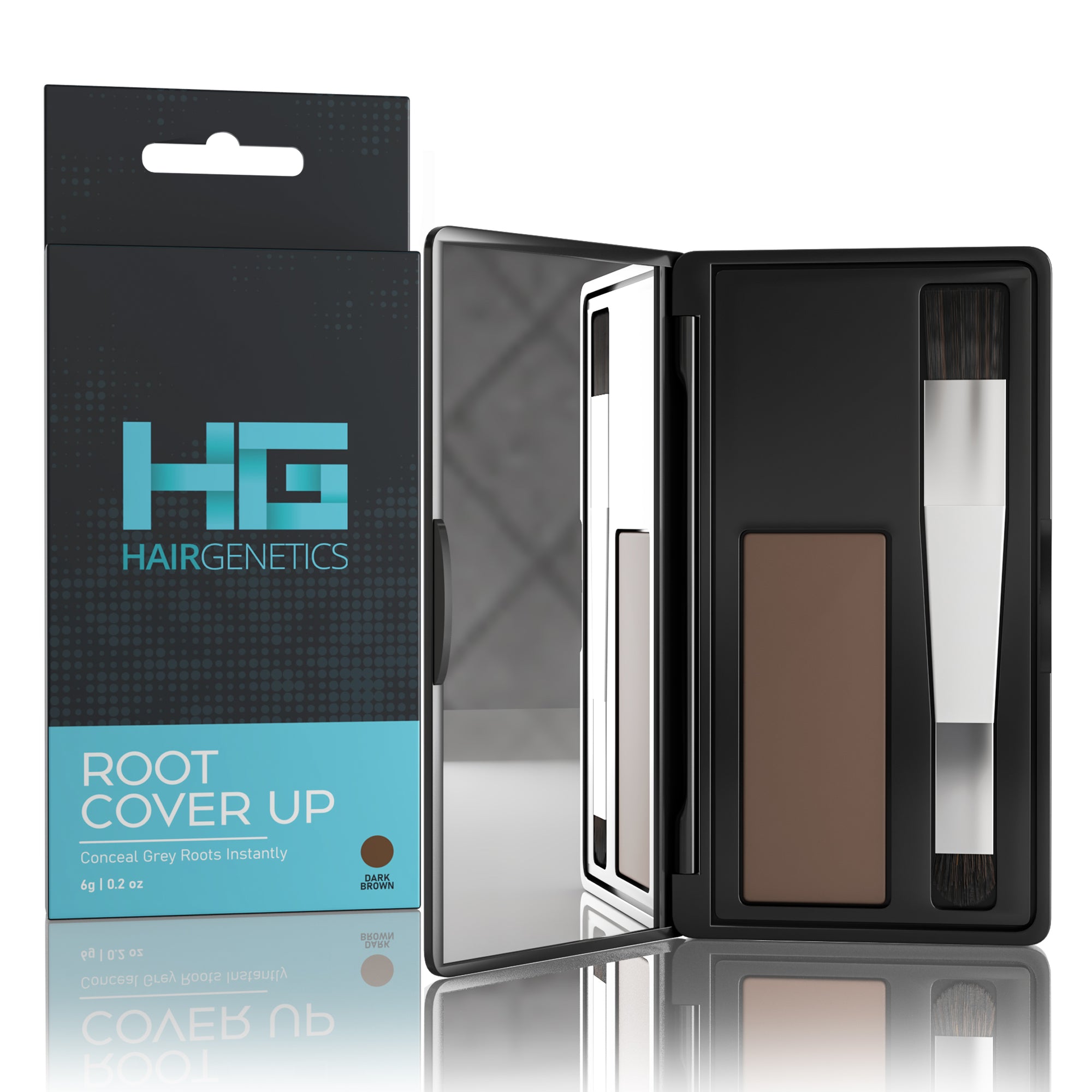Root Cover Up – Instant Grey Hair Concealer, Compact for All Shades