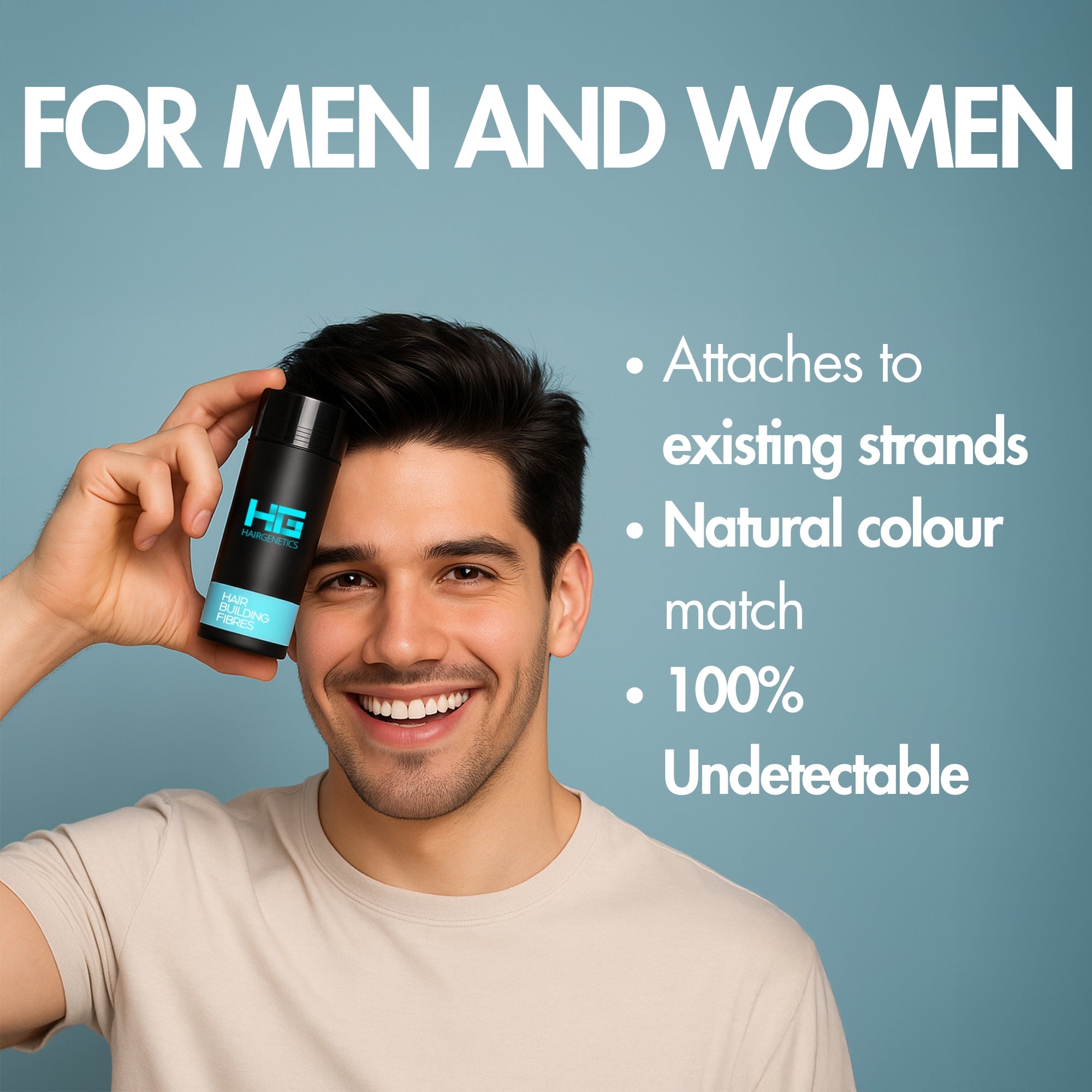 Hair Fibres – Conceal Thinning Hair Instantly, Natural-Looking Colors