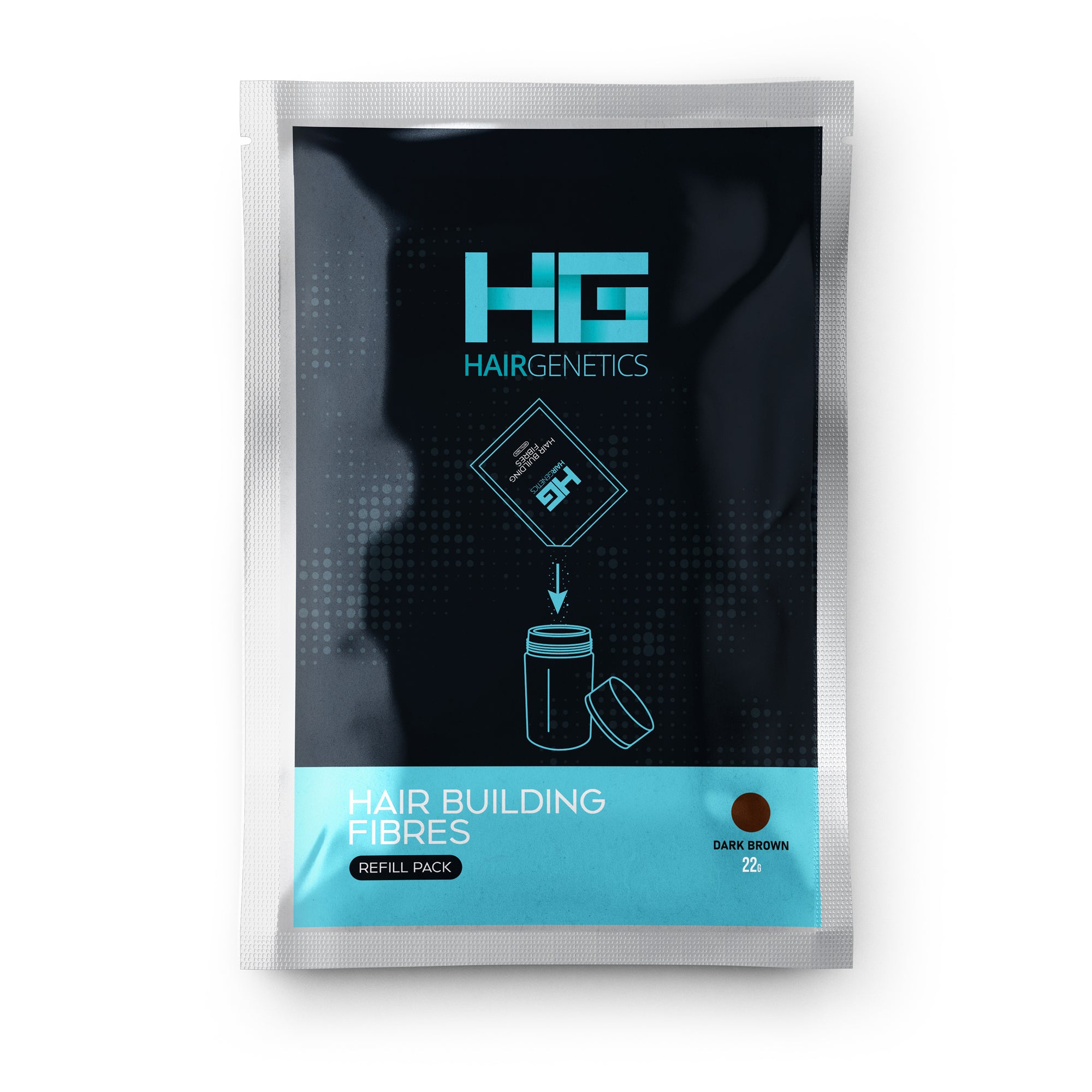 Hair Fibres Refill Pack – Natural-Looking Coverage for Thinning Hair