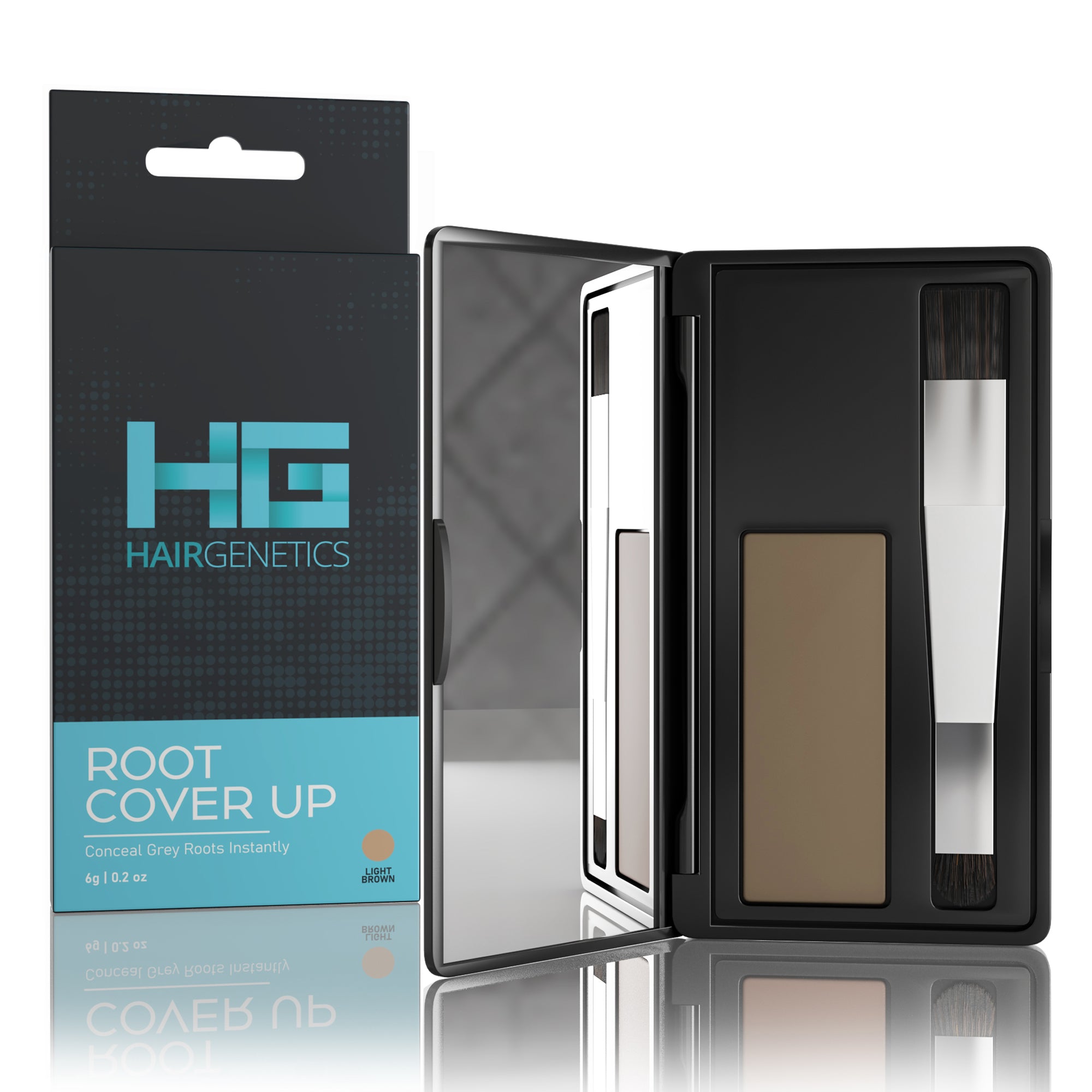 Root Cover Up – Instant Grey Hair Concealer, Compact for All Shades