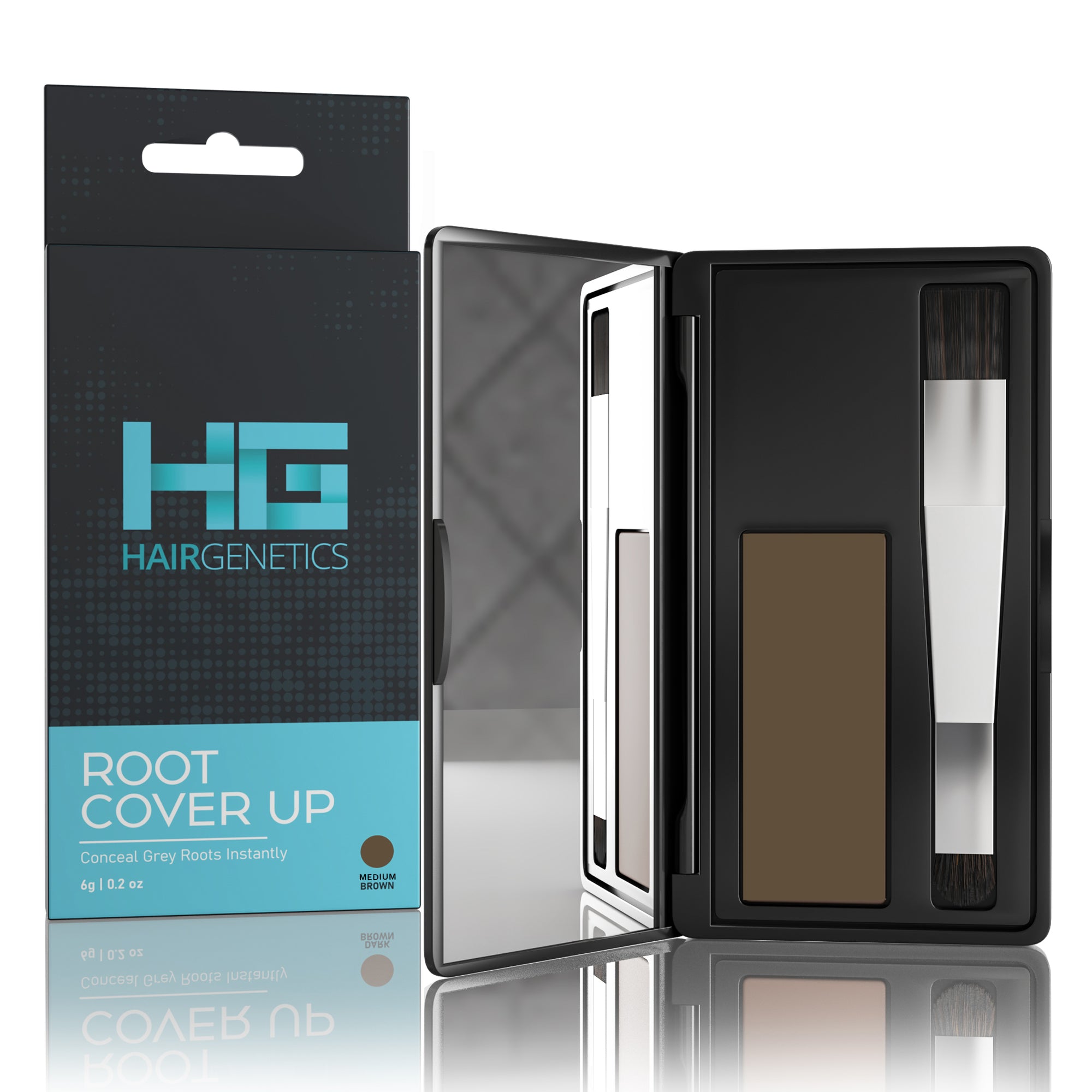 Root Cover Up – Instant Grey Hair Concealer, Compact for All Shades