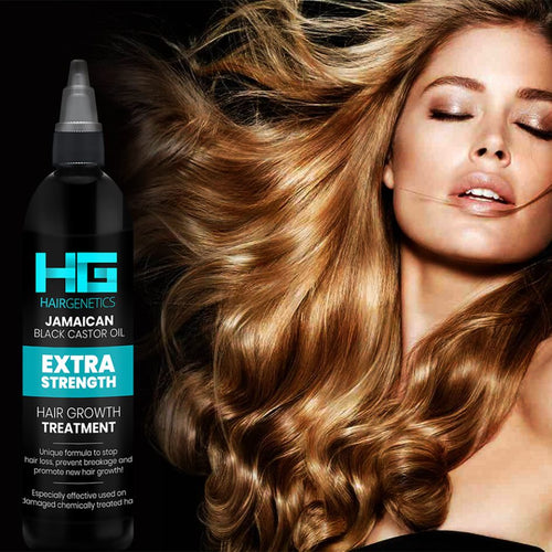 Hair Genetics Jamacian Black Castor Oil Extra Strength Hair Growth Treatment