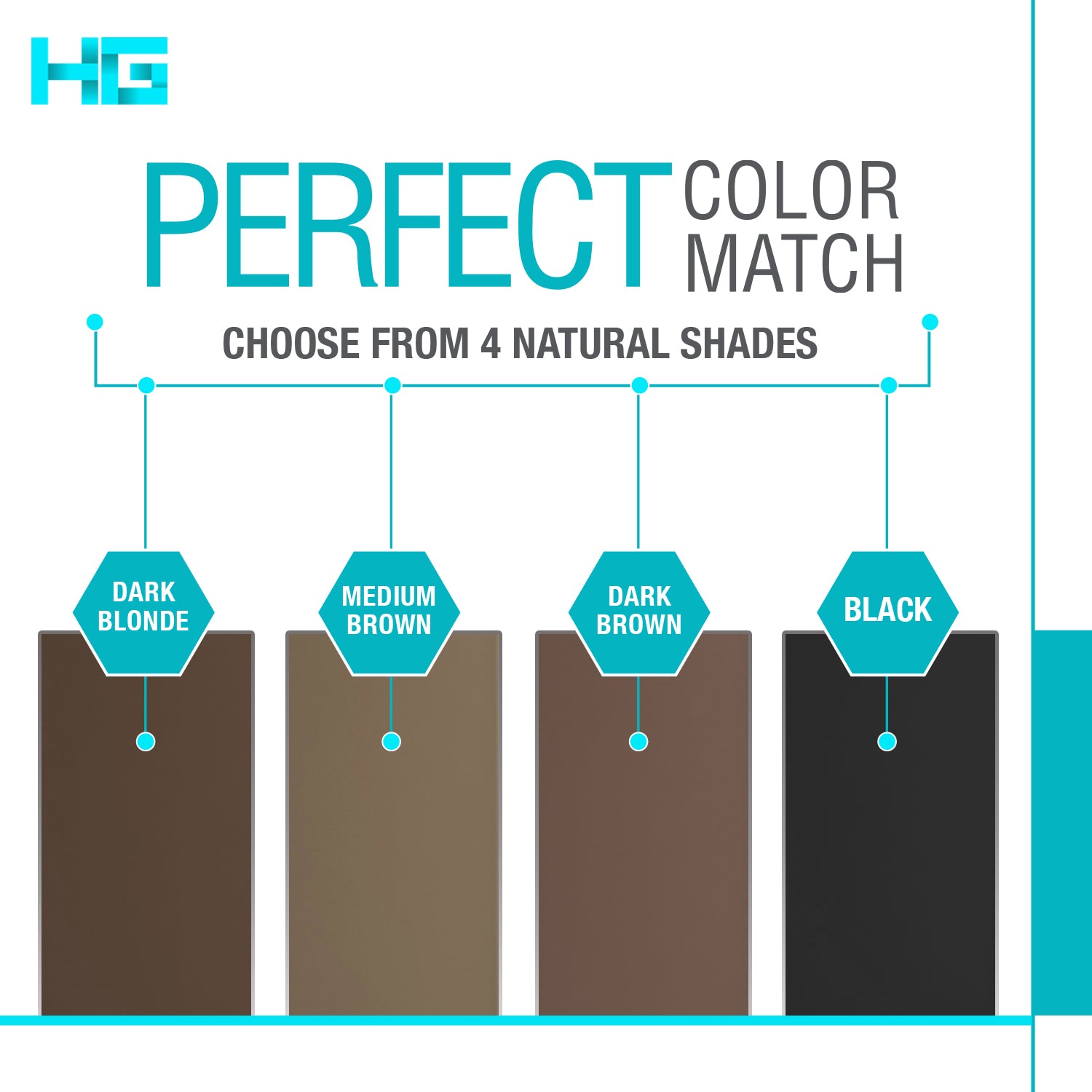 Root Cover Up – Instant Grey Hair Concealer, Compact for All Shades