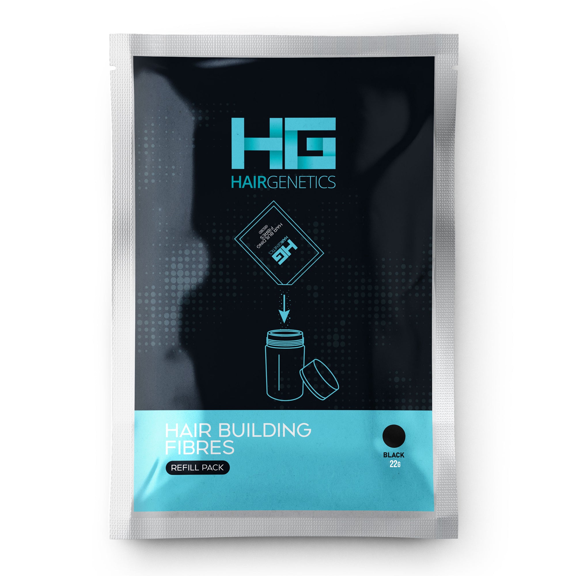 Hair Fibres Refill Pack – Natural-Looking Coverage for Thinning Hair