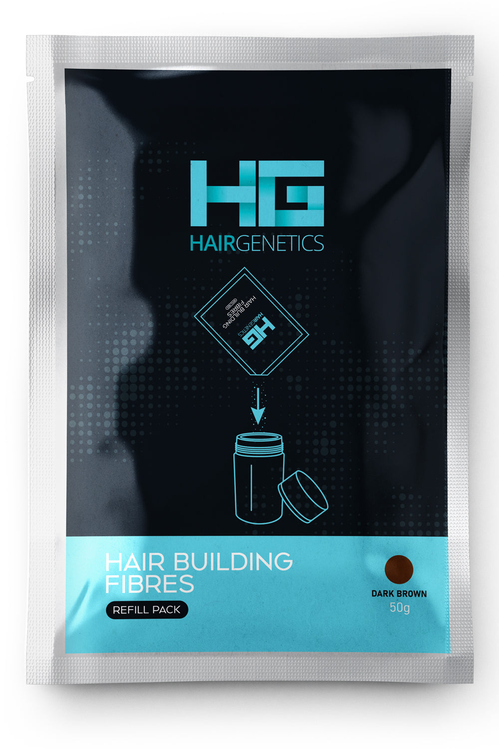 Hair Fibres Refill Pack – Natural-Looking Coverage for Thinning Hair