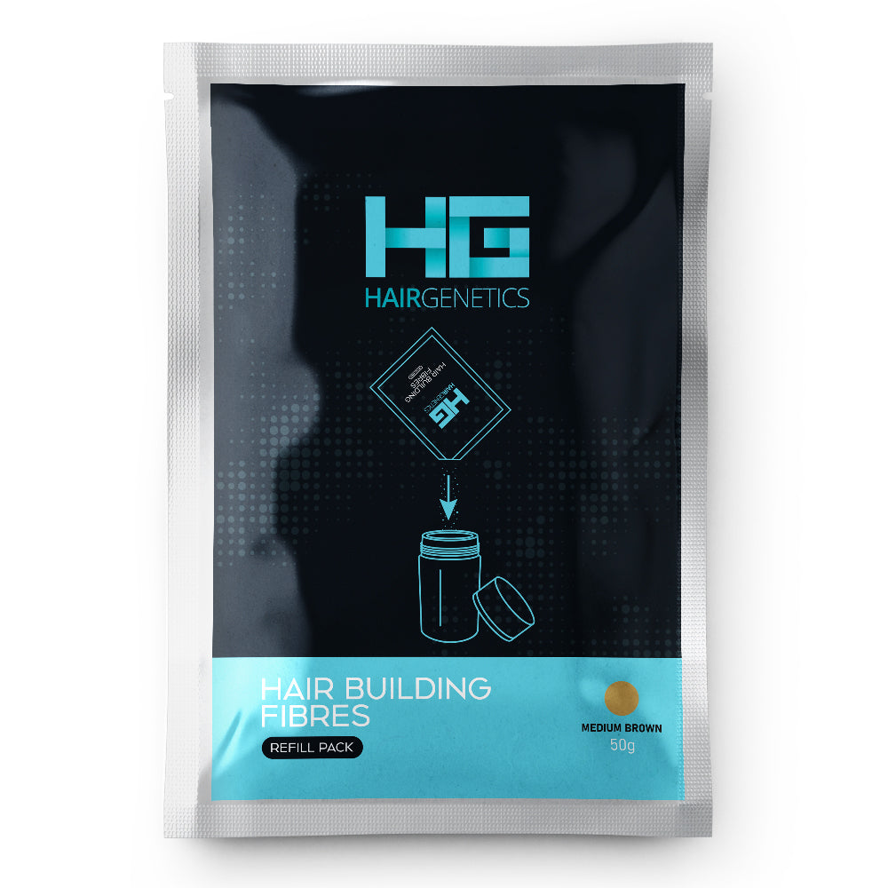 Hair Fibres Refill Pack – Natural-Looking Coverage for Thinning Hair